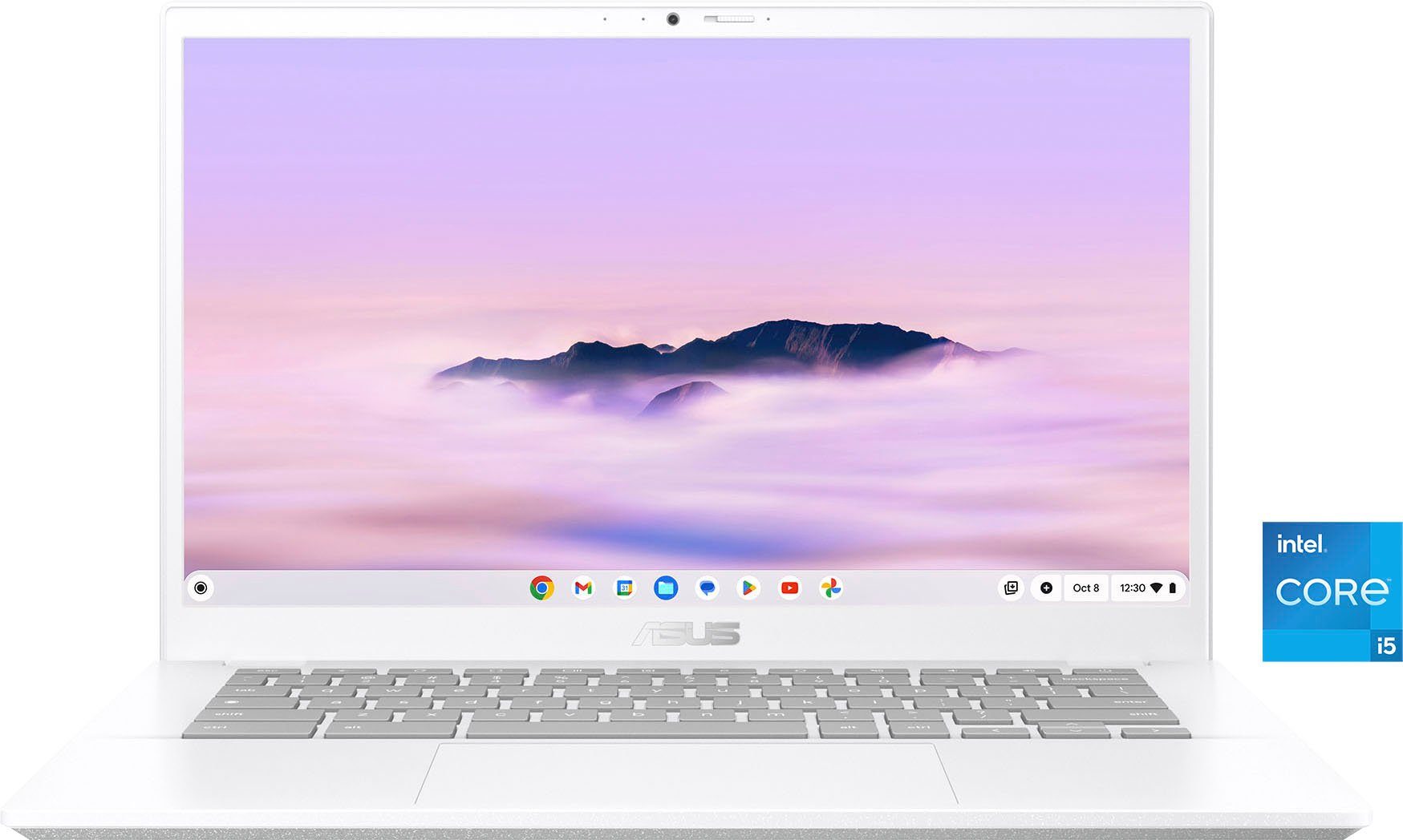 i5 Graphics, Intel Chromebook CX3402CBA-MW0166 GB SSD) Asus Zoll, 256 cm/35,56 (14 Chromebook Core 1235U, UHD Plus