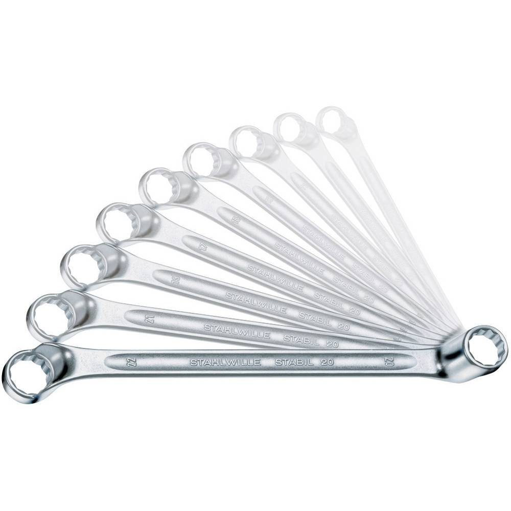 Stahlwille Ringschlüssel Doppelringschlüssel-Set 12teilig 96410406