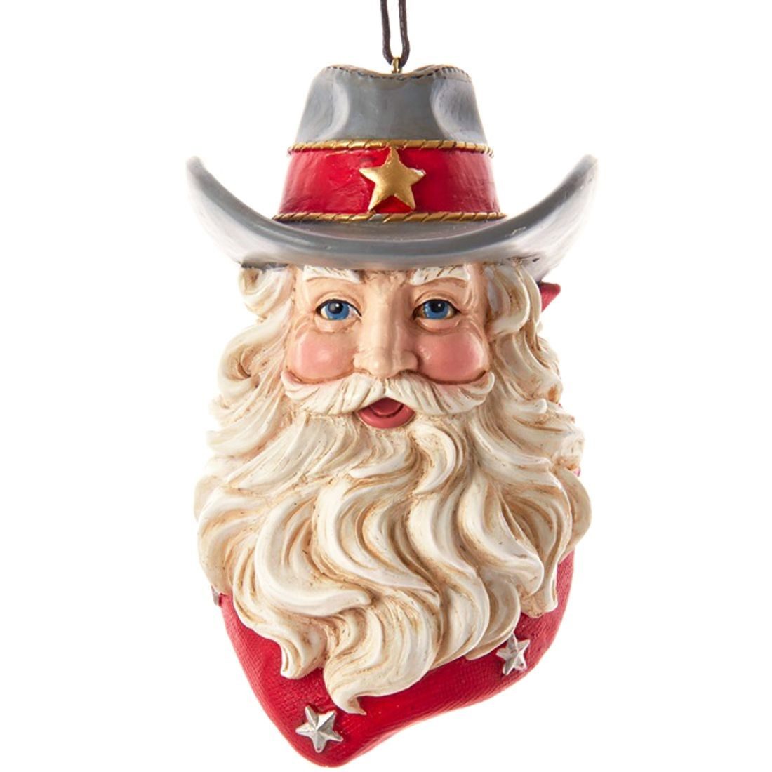 Kurt S. Adler Christbaumschmuck Xmas Cowboy, Weihnachts-Dekohänger, handebemalt