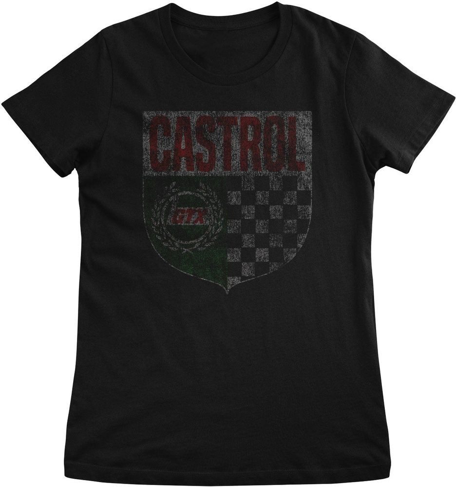 Castrol T-Shirt Castrol Shield Girly Tee