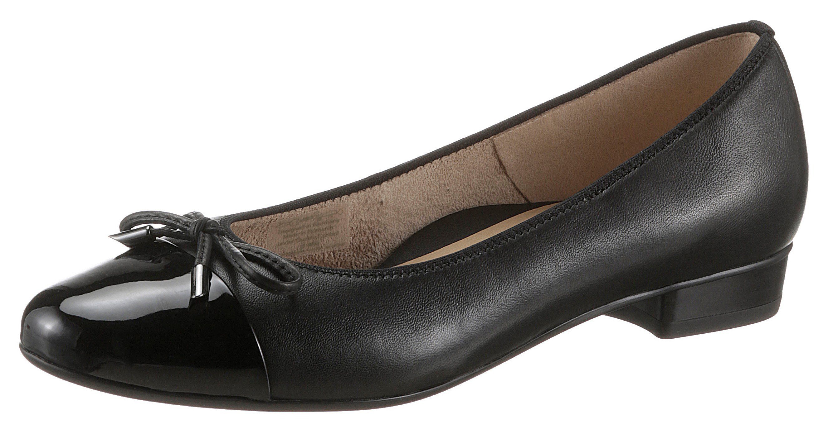 Ara BARI Pumps mit Lackspitze schwarz