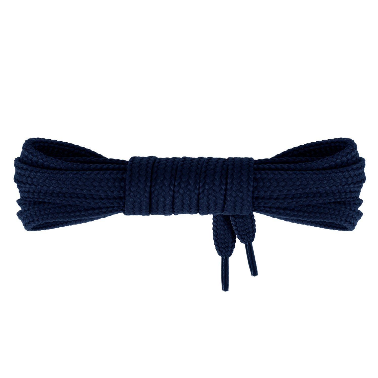 Mount Swiss Schnürsenkel 2 Paar flache Premium-Schnürsenkel 7mm breit aus Polyester für Sneaker