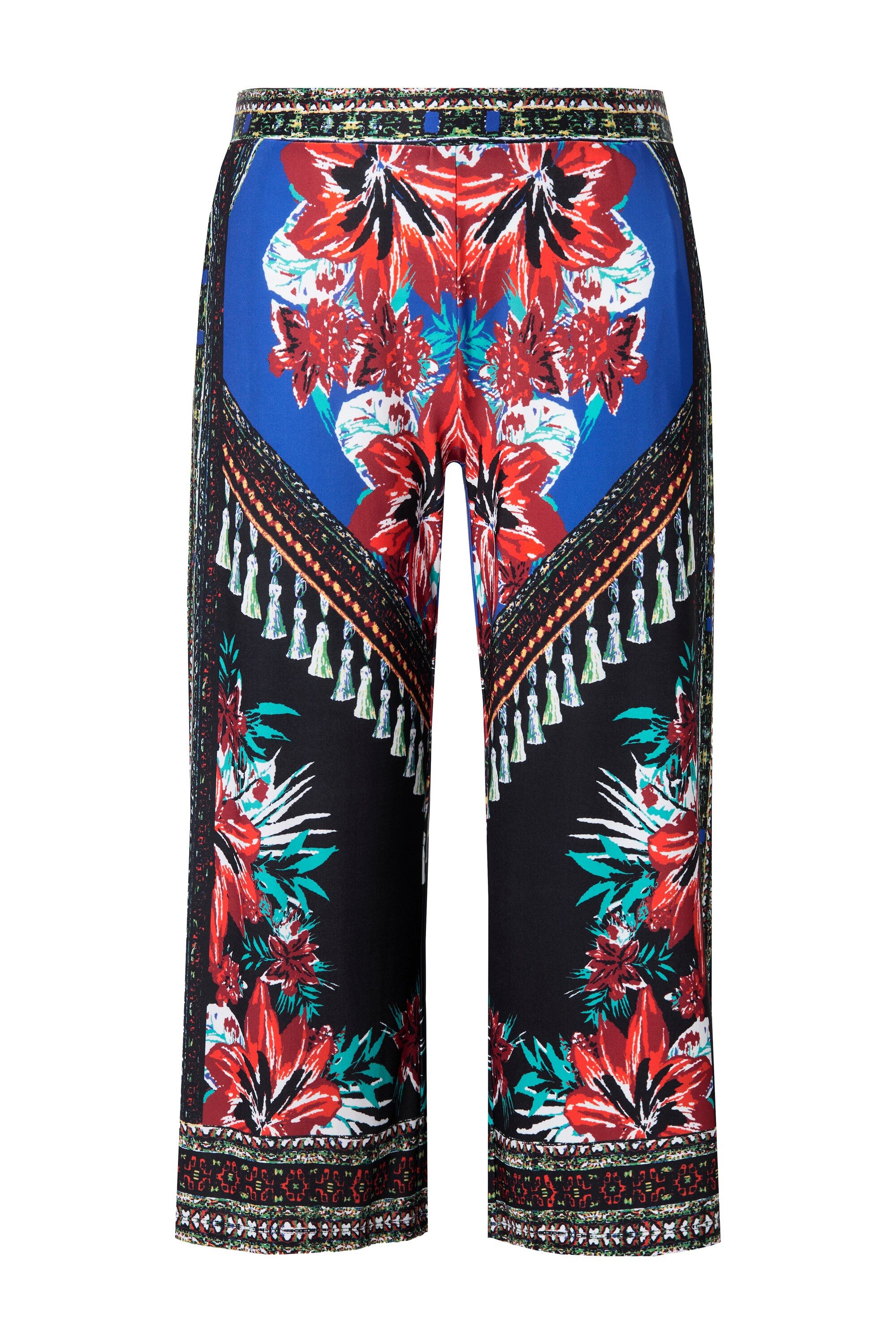 MIAMODA Culotte Culotte weit und gerade Blumenmuster günstig online kaufen