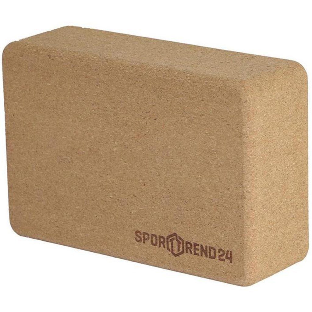 Sporttrend 24 Yogablock 2 x Yoga Block Kork