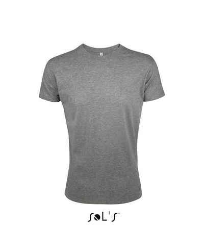 SOLS Rundhalsshirt SOL'S Herren T-Shirt Round Neck Basic Freizeitshirt Kurzarmshirt