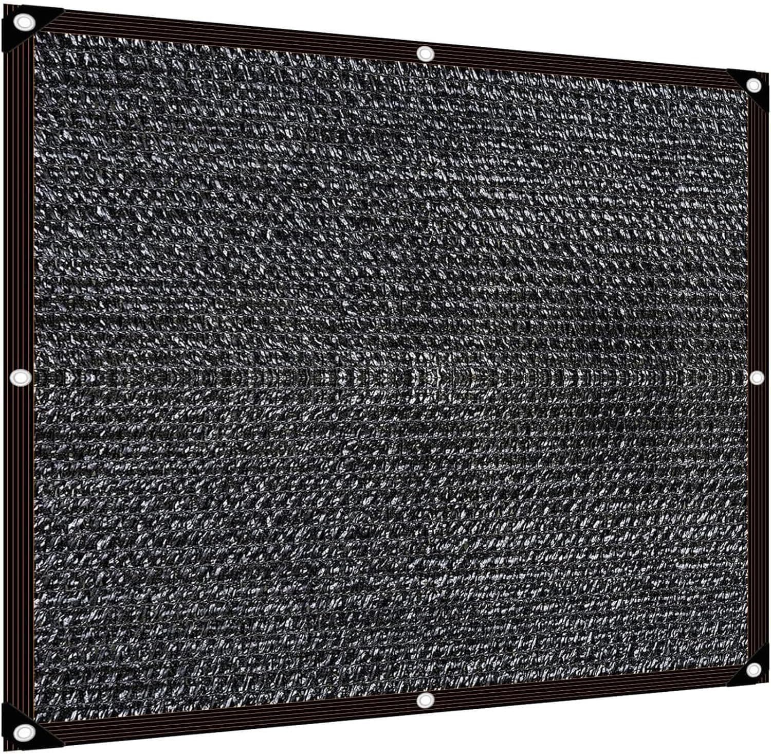 FELIXLEO Sonnensegel Sonnenschutznetz Gewächshaus Schattierungsnetz mit Ösen 2x2m