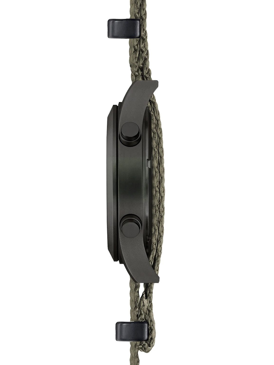 KHS Digitaluhr Armbanduhr Platoon Digital Olivgrün/Schwarz günstig online kaufen