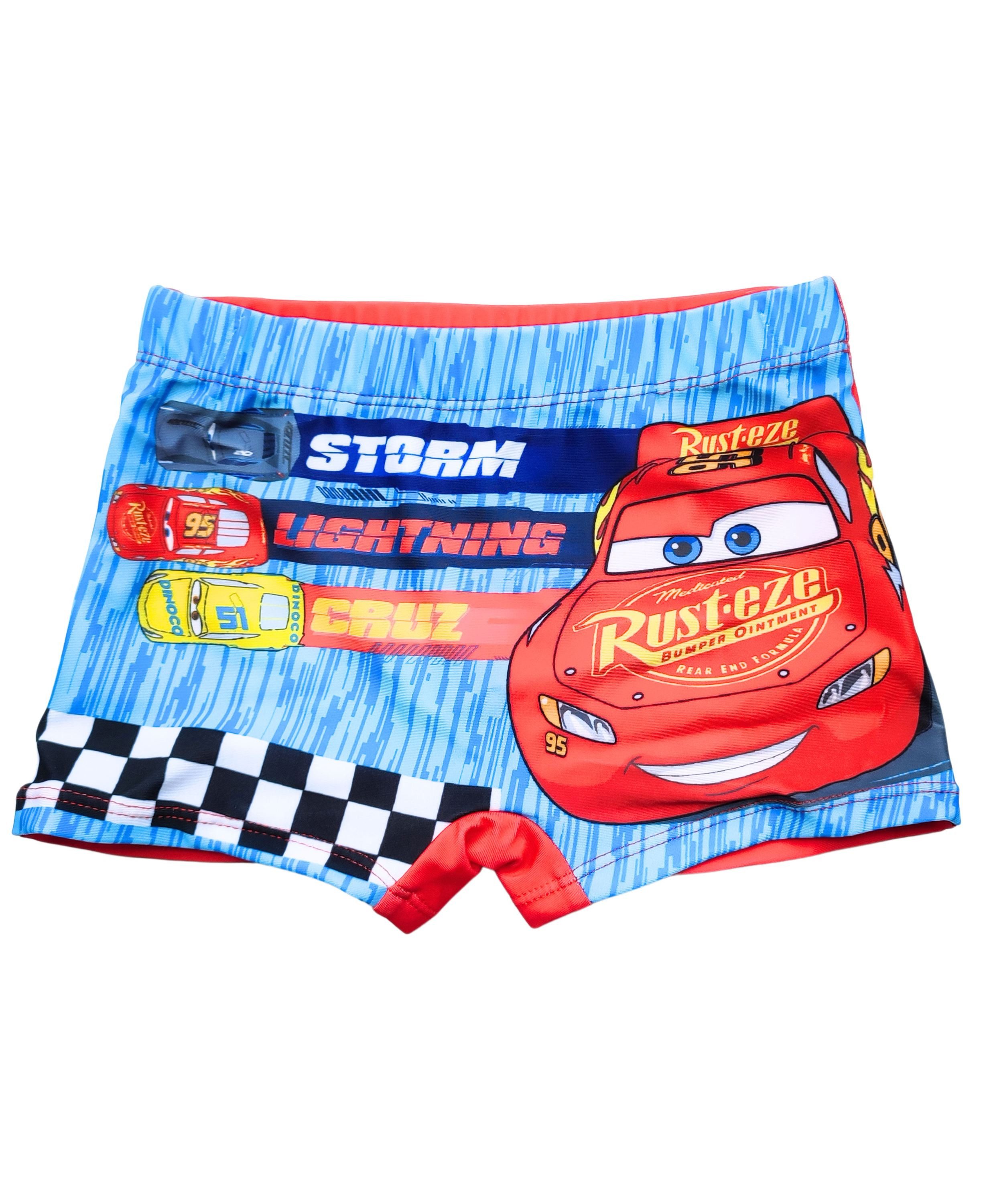 Disney Cars Badehose Lightning McQueen Schwimmhose - Jungen Bademode Gr. 98 - 128 cm