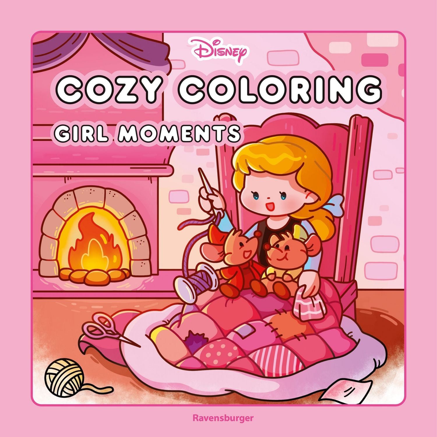 Cozy Coloring Disney - Girl Moments / diverse