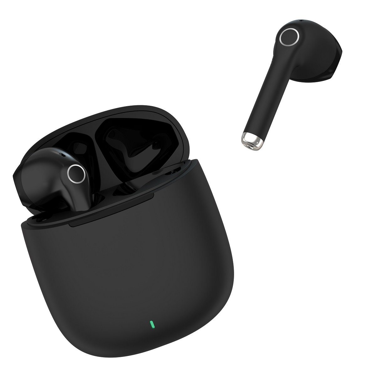 DEVIA Kabellose In-Ear Kopfhörer mit Bluetooth Technologie Schwarz Bluetooth-Kopfhörer