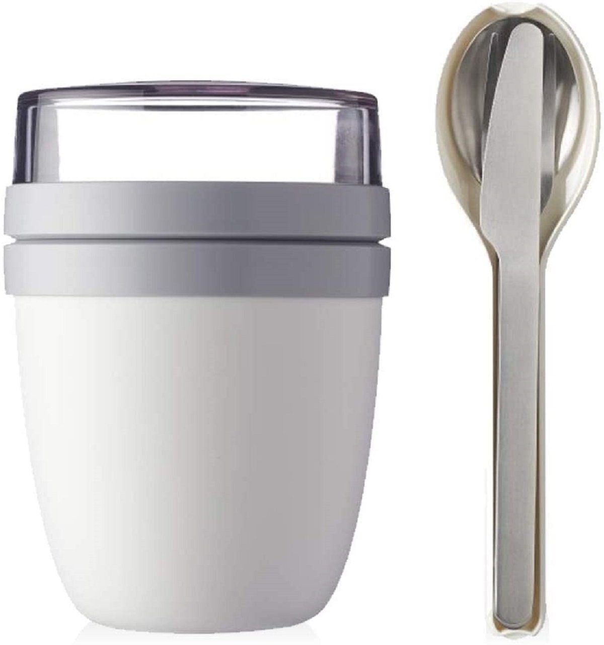 Mepal Lunchbox Lunchpot Plus Besteckset Frühstücksset to Go Кружки (White)