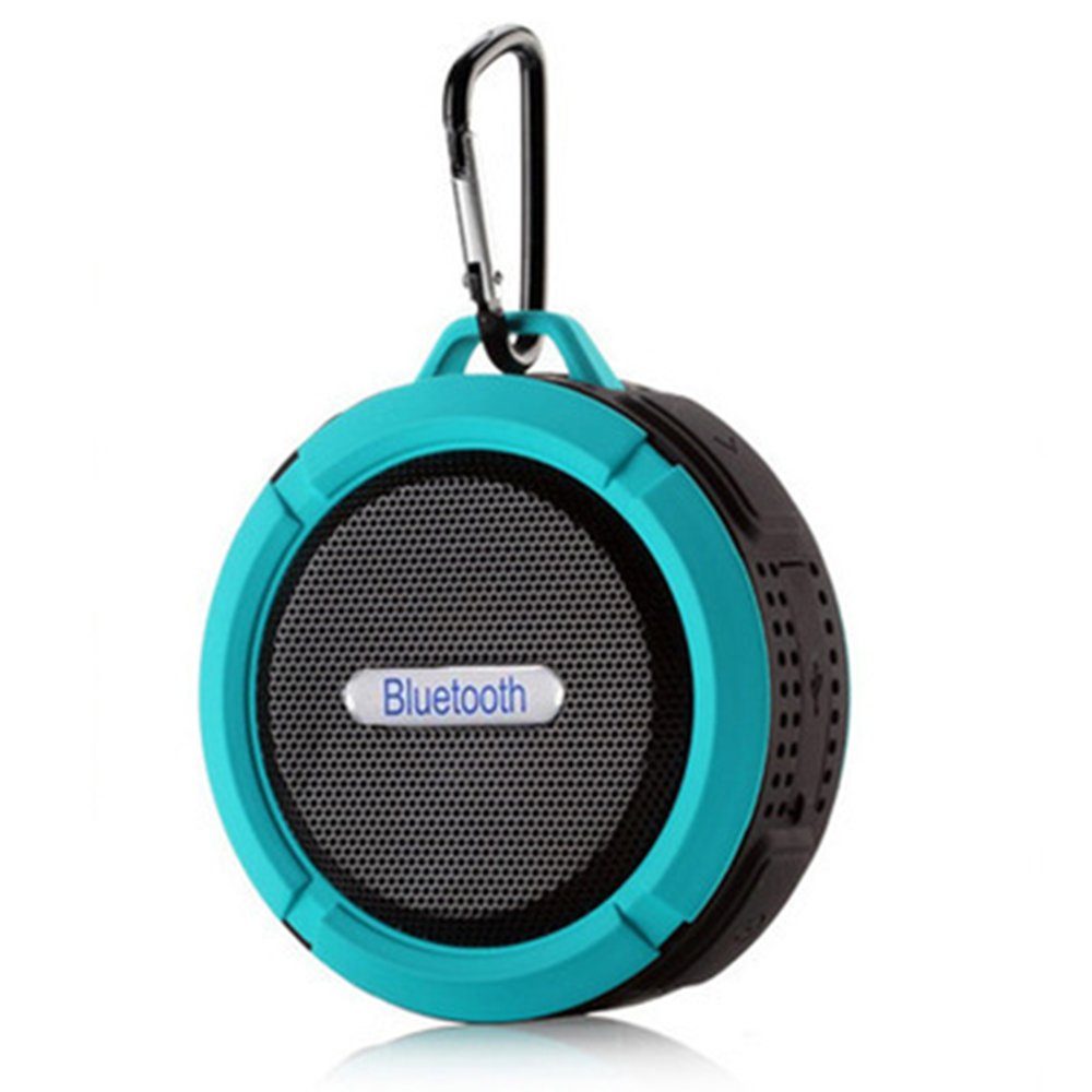 GelldG Bluetooth Lautsprecher Wasserdicht, Duschlautsprecher Bluetooth Bluetooth-Lautsprecher
