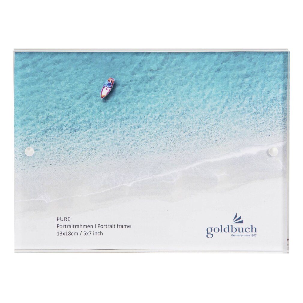 Goldbuch Rahmen Pure 13x18 Acryl Portraitrahmen 950013