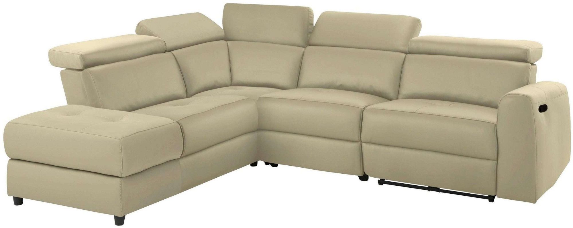 Home affaire Ecksofa Sentrano, L-Form, 273 cm, man. o. elektr. Relaxfunktion und USB/Kopfverstellung