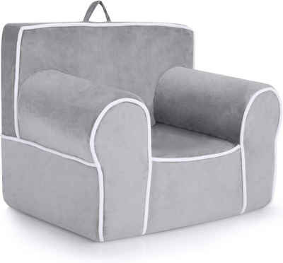 KOMFOTTEU Kindersessel Kindersofa, mit Armlehnen & Rückenlehne, 70 x 44 x 50cm