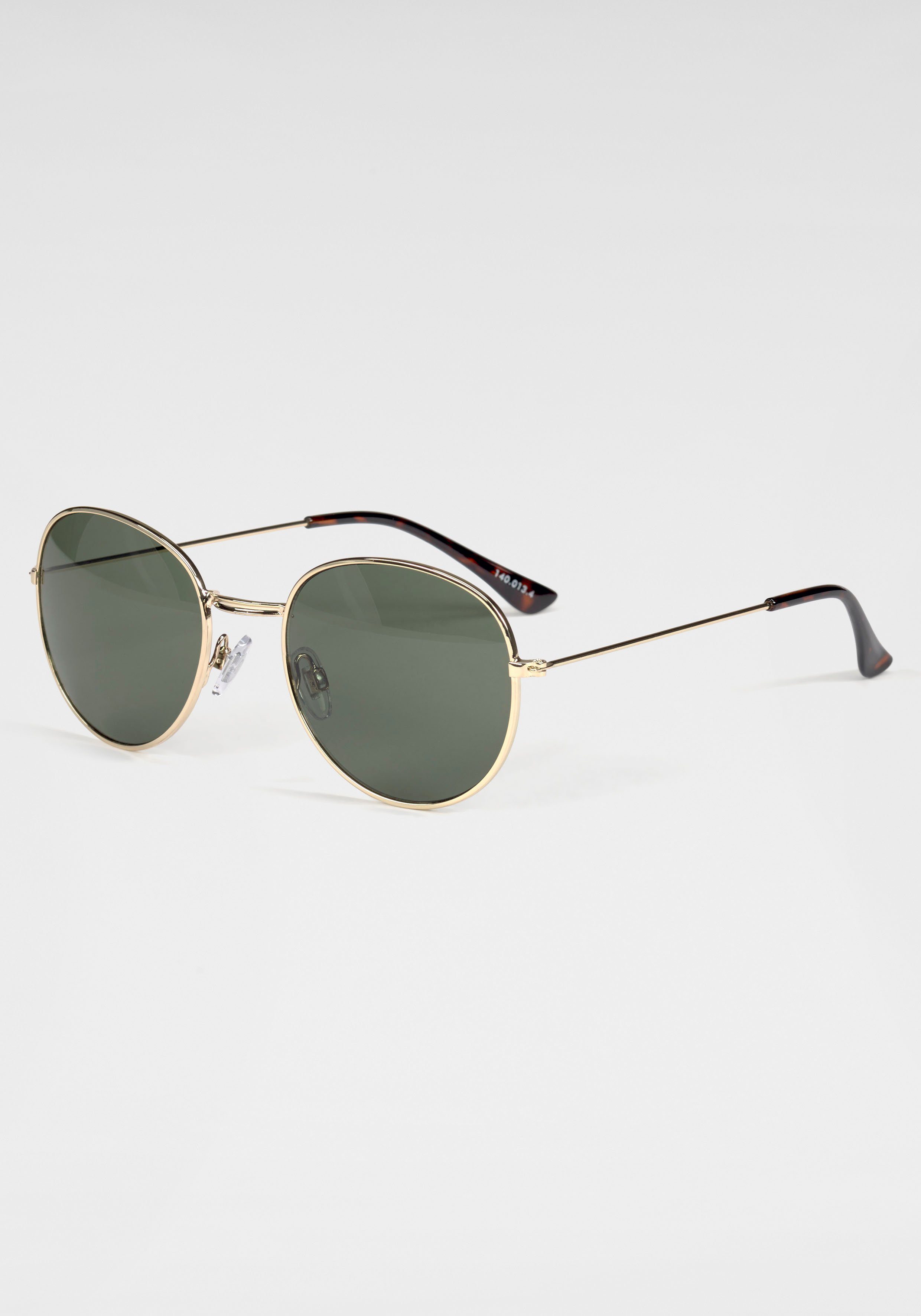 BASEFIELD Sonnenbrille Klassische runde Metall-Sonnenbrille in günstig online kaufen