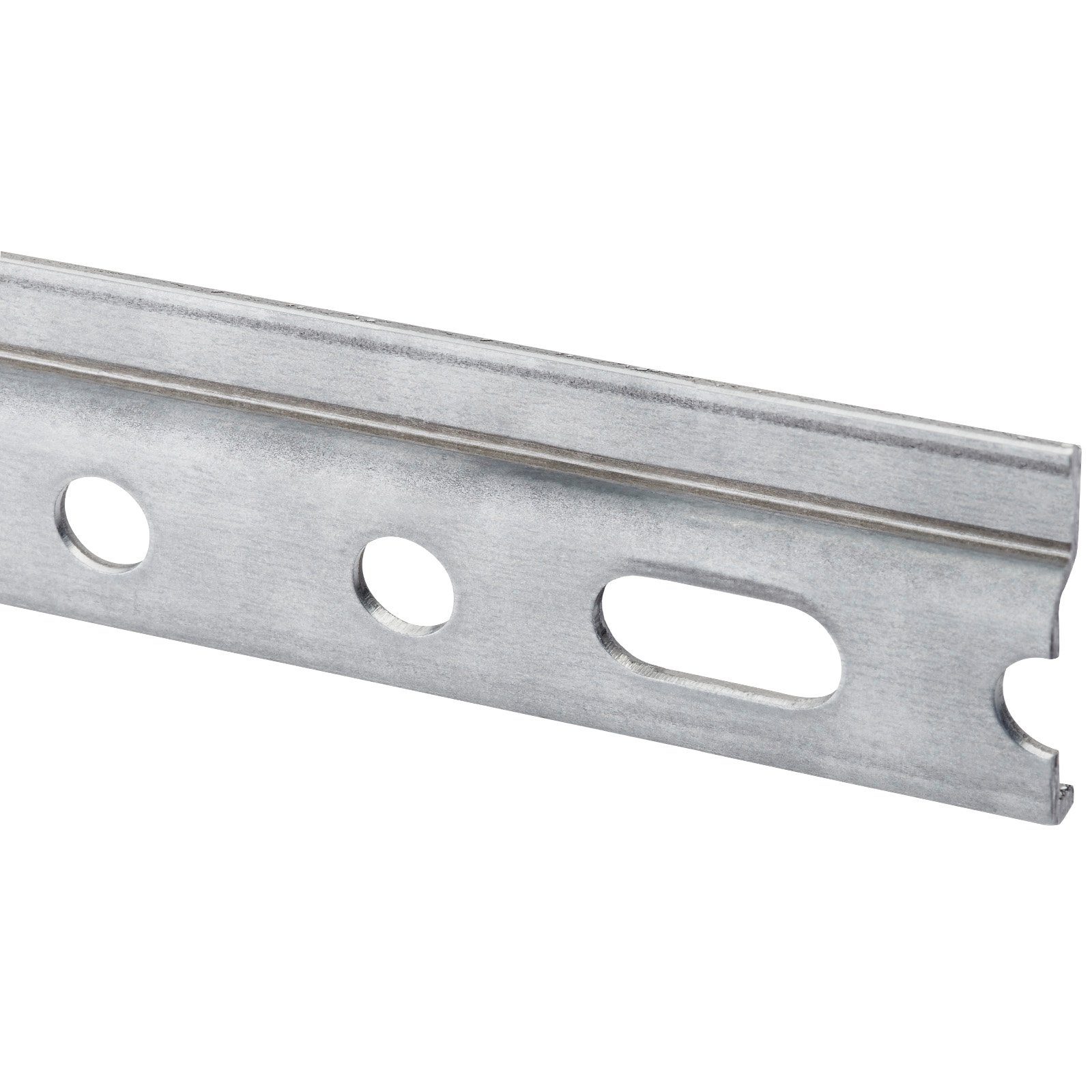 SO-TECH® Montagezubehör Schrankaufhängeschiene 107 - 1157 mm Stahl verzinkt (Spar-Set, 2 St), 2 Stück, Länge 107 mm, Stahl verzinkt, geeignet für Optifit