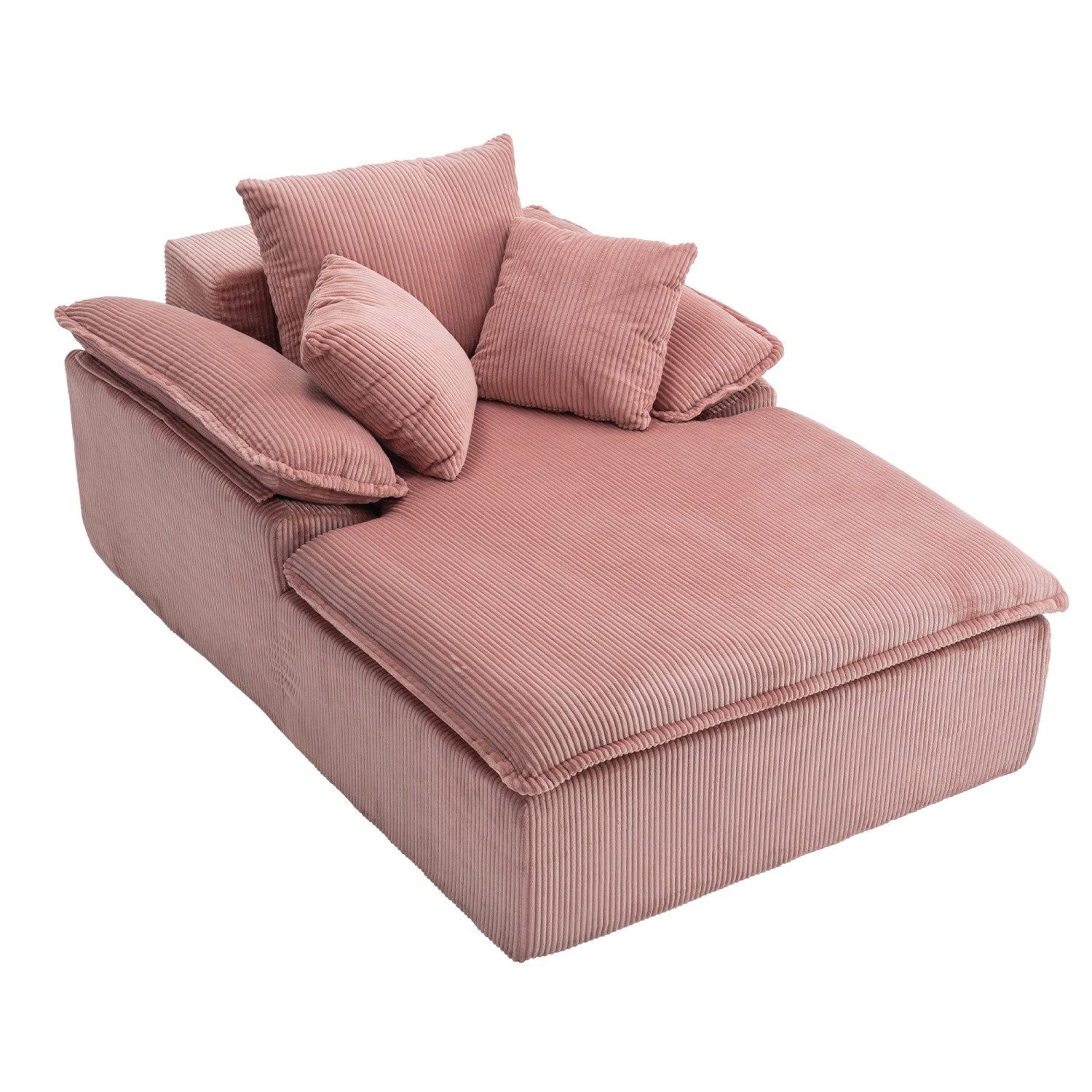 ANYSUN Relaxsessel Cord-Schlafsofa,Loungesessel,Gästebetten,Loungesofa (Bequemes Einzelsitz-Bodensofa, mit 2 Kissen,Lesesessel bequem), Perfekt für Wohnzimmer, Schlafzimmer, Jugendzimmer, Gästezimmer