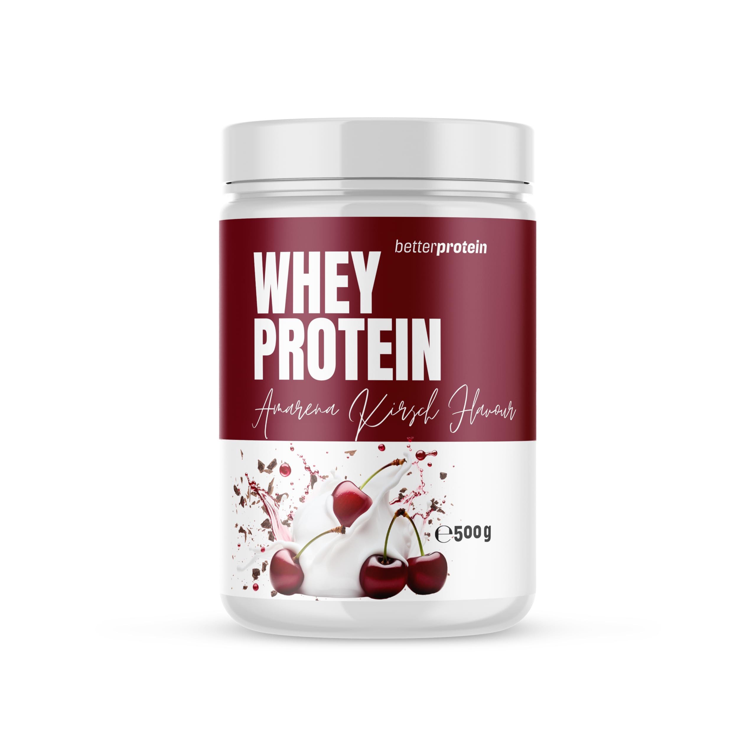 better protein Whey Protein - versch. Sorten - Aus regionaler Milch - Eiweiß Pulver, Eiweißpulver zum Muskelaufbau und Abnehmen à 500 g