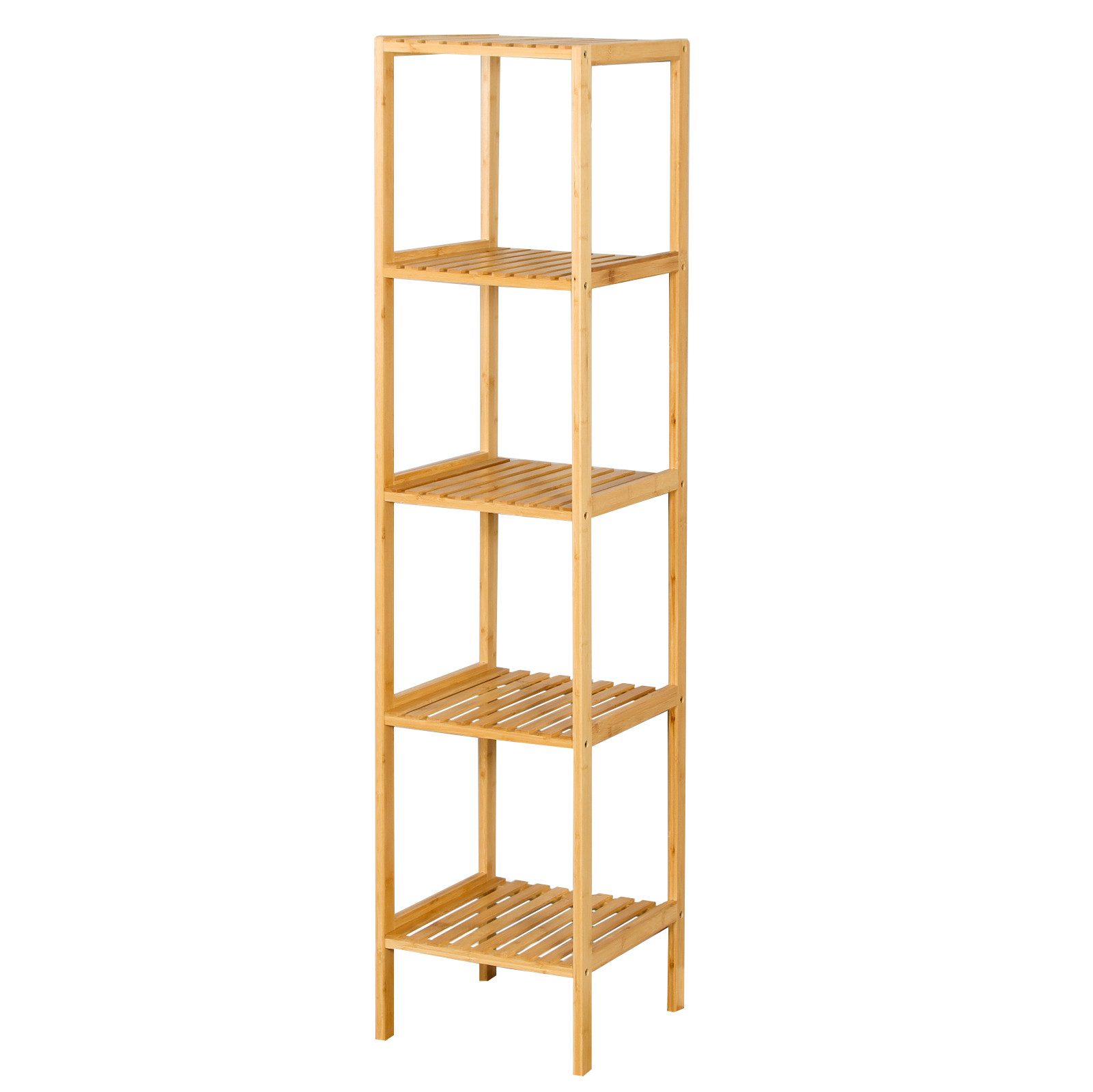 Kubus Badregal Bambus-Standregal Bamboo, Praktische Eleganz günstig online kaufen