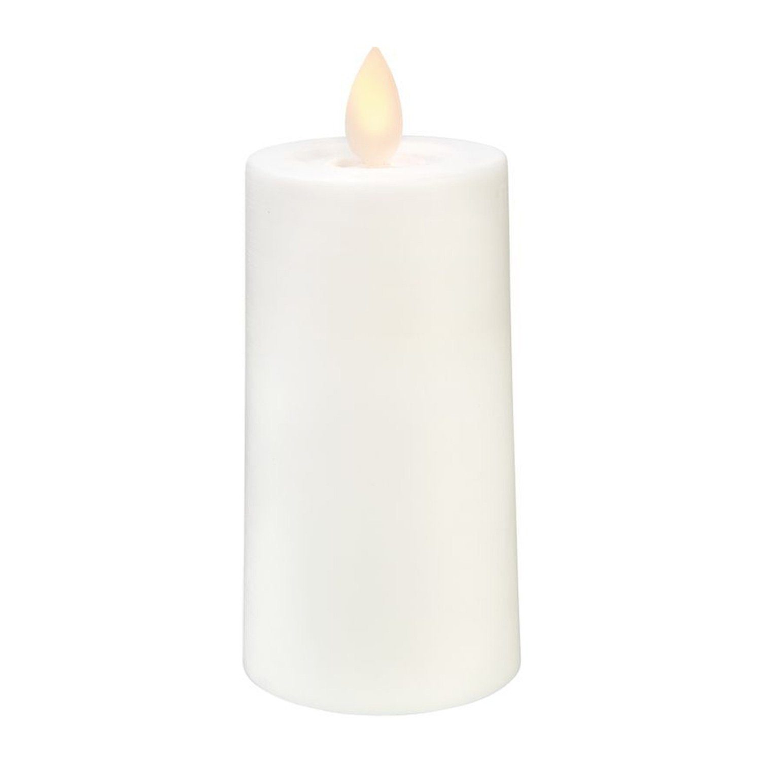 MARELIDA LED-Kerze Stumpenkerze bewegte Flamme H: günstig online kaufen