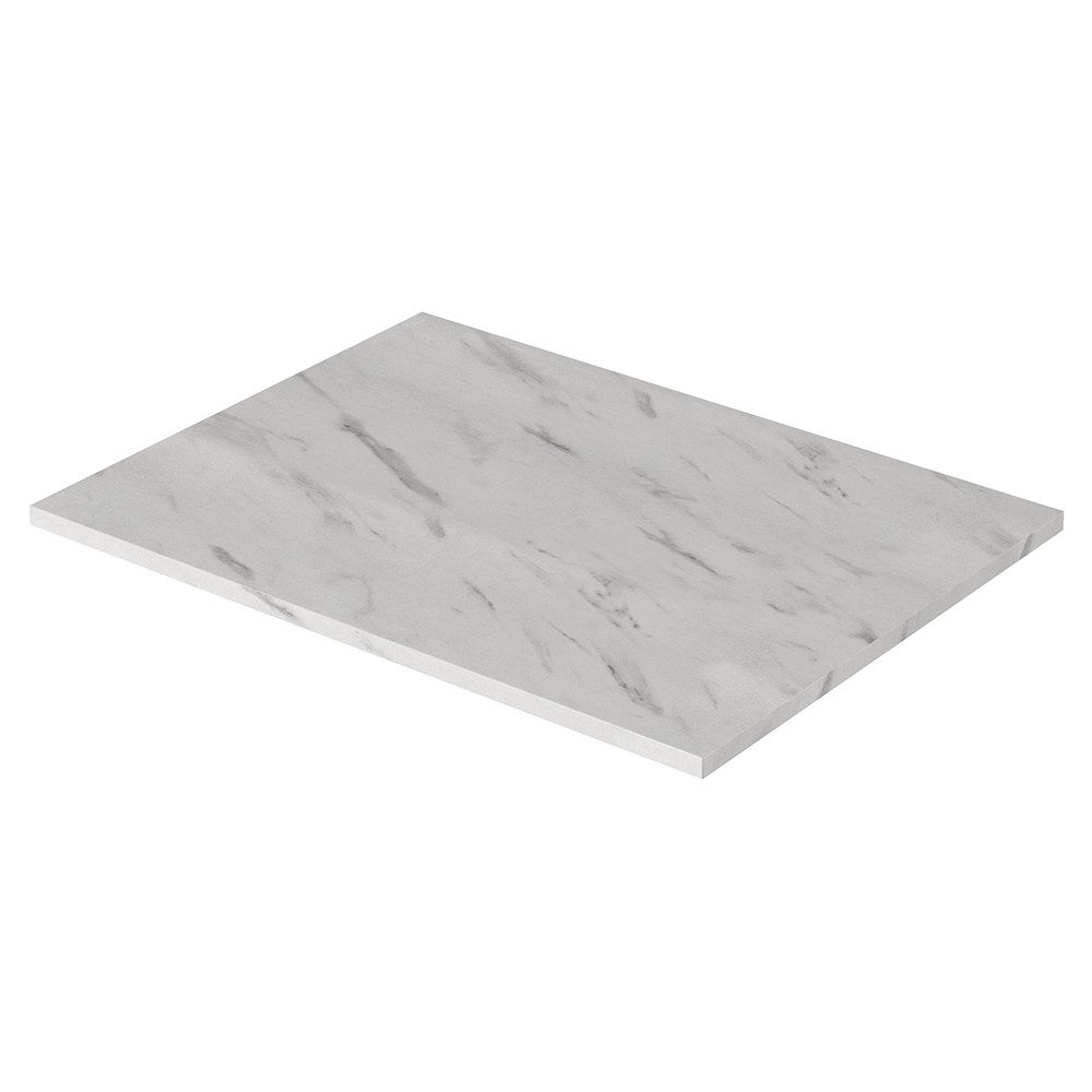 Lomadox Waschtischplatte NAVASOTA-141, 60 cm breit, Crema Bianca