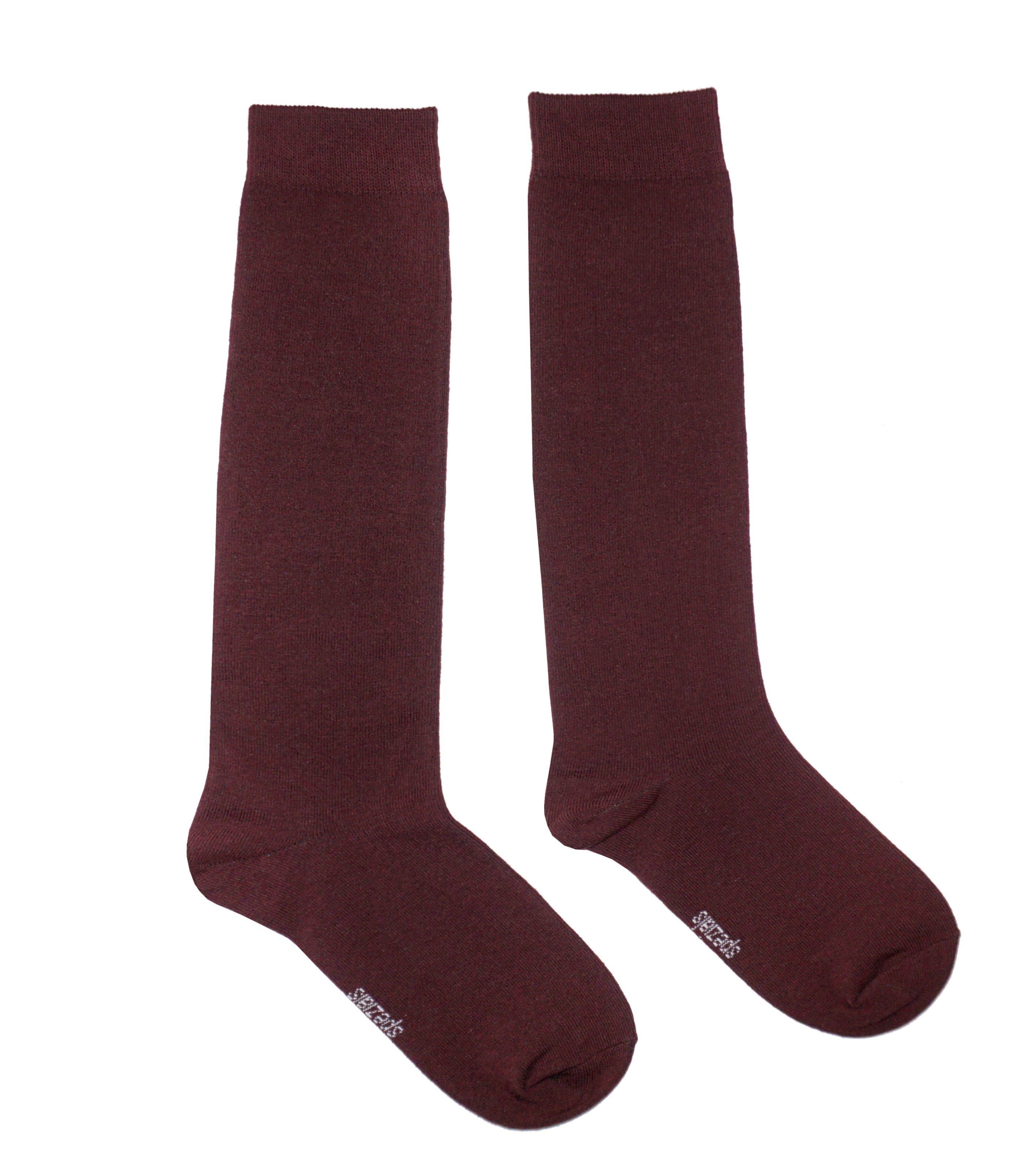 WERI SPEZIALS Strumpfhersteller GmbH Kniestrümpfe Damen Kniestrümpfe >>Einf günstig online kaufen