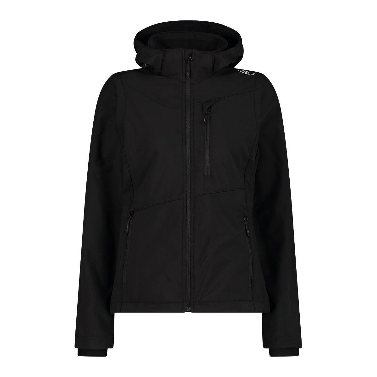 CMP Funktionsweste Woman Jacket Zip Hood With Detachable Sleeves Vielseitige Softshell-Jacke mit abnehmbaren Ärmeln und Kapuze, ideal