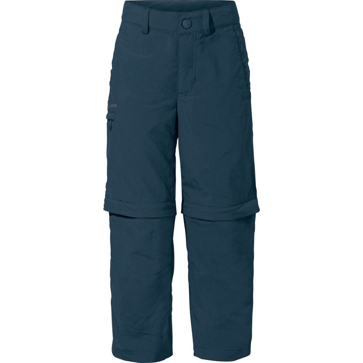 VAUDE Outdoorhose Kids Detective Antimos ZO Pants Kinderhose mit UV- und Mückenschutz, wandelbar in Shorts, ideal für