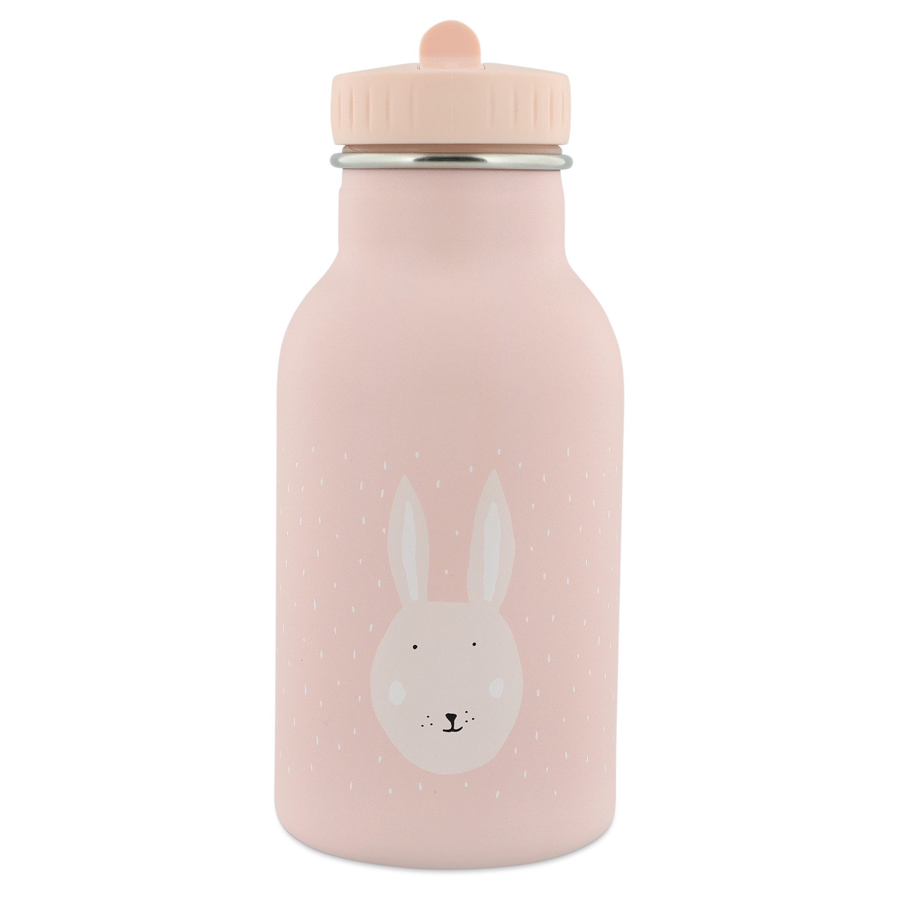 Trixie Baby Thermoflasche Trixie Thermo Trinkflasche aus Edelstahl Mrs Rabbit Hase 350 ml