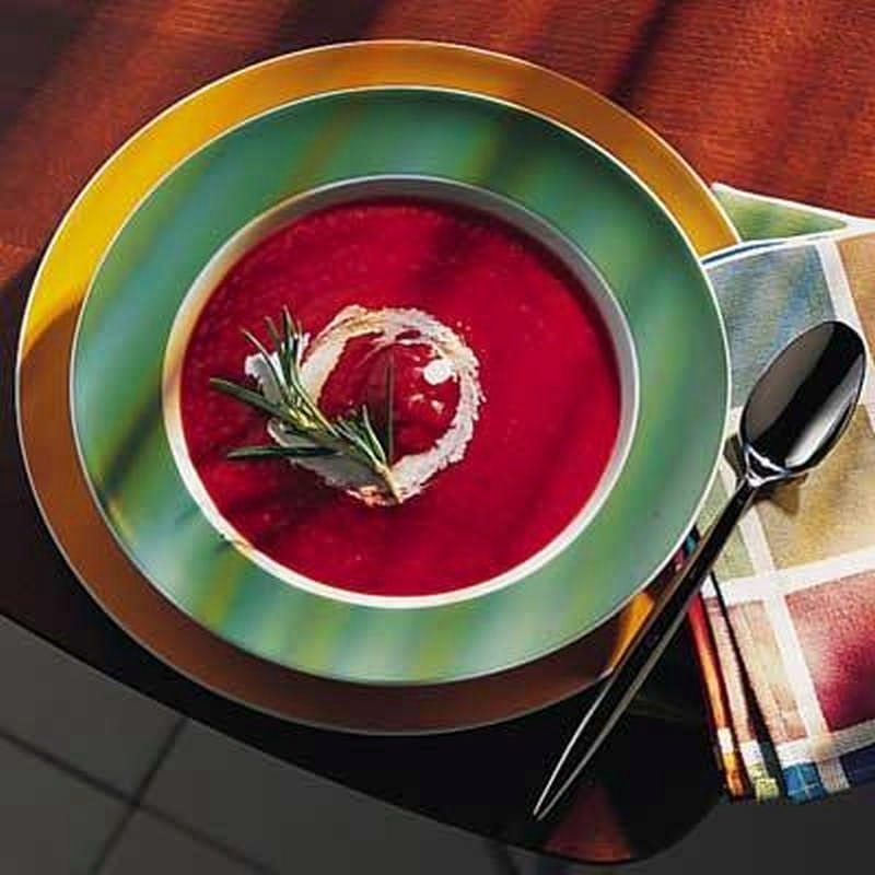 Thomas Porzellan Frühstücksteller Sunny Day Fuchsia, 22 cm