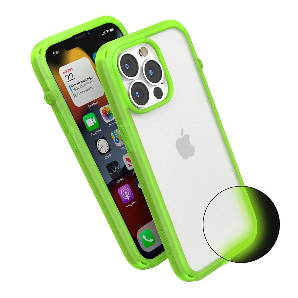 Catalyst Smartphone-Hülle Influence Case, für iPhone 13 Pro, Glow-in-the-Dark