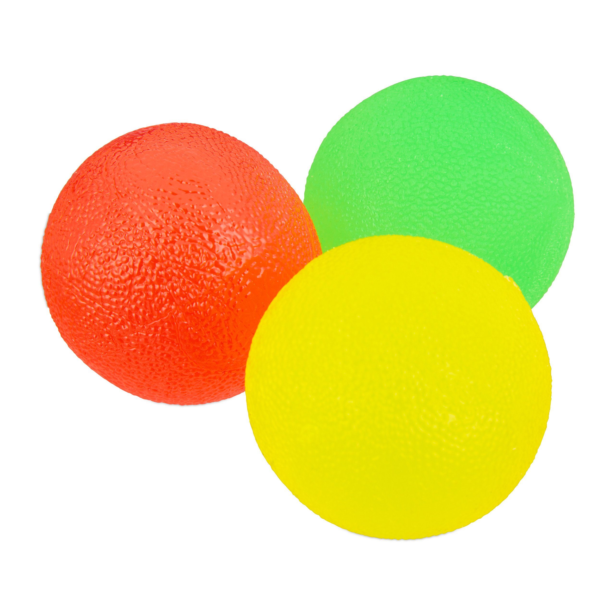 relaxdays Handmuskeltrainer 6 x Fingertrainer Ball