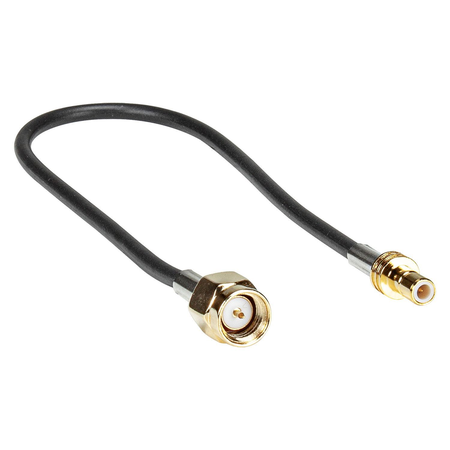 tomzz Audio Antennenadapter SMA (M) Stecker auf SMB (M) Stecker 15cm KFZ-Adapter