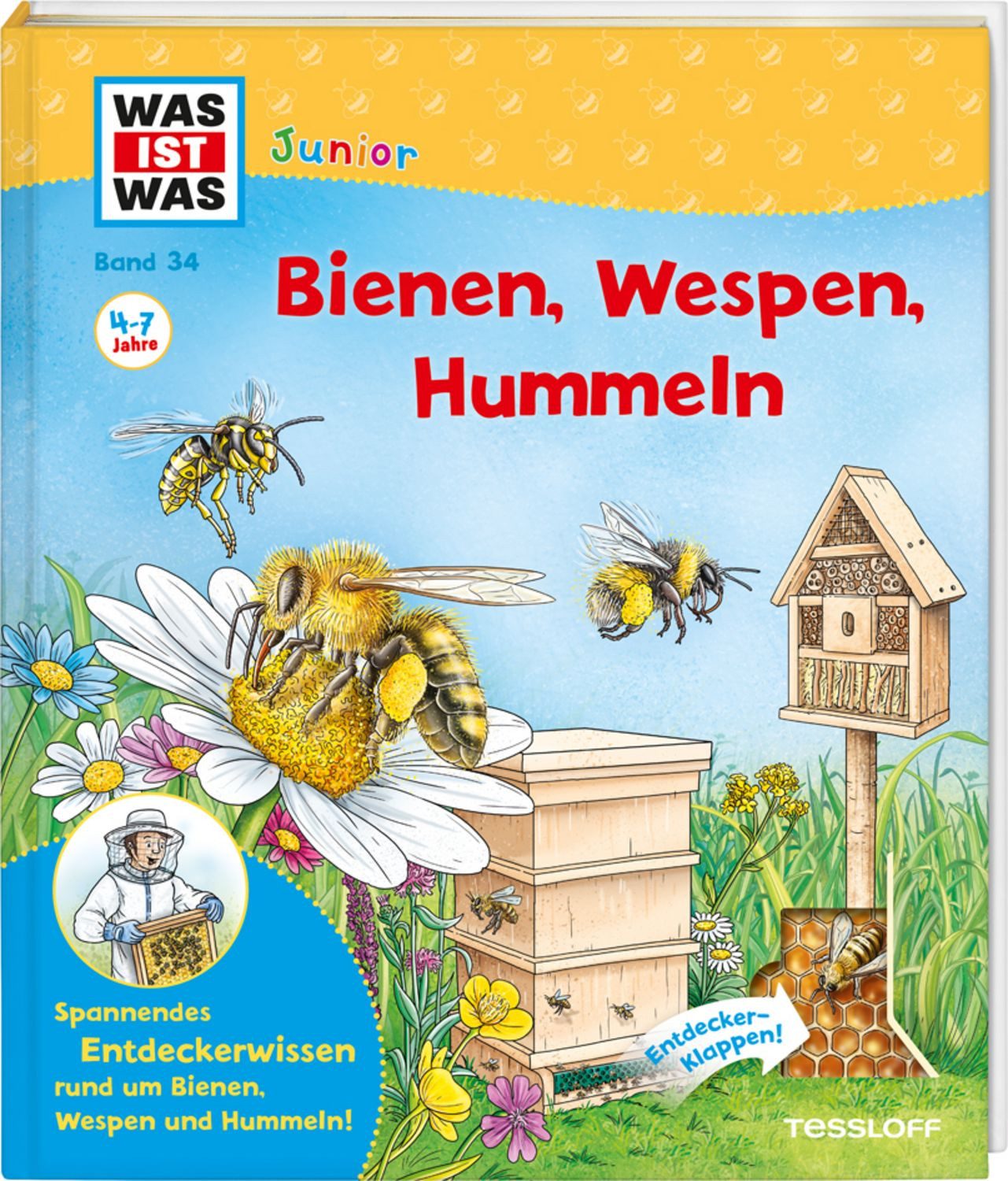 WAS IST WAS Junior Band 34 Bienen, Wespen, Hummeln / Angelika Rusche-Göllnitz