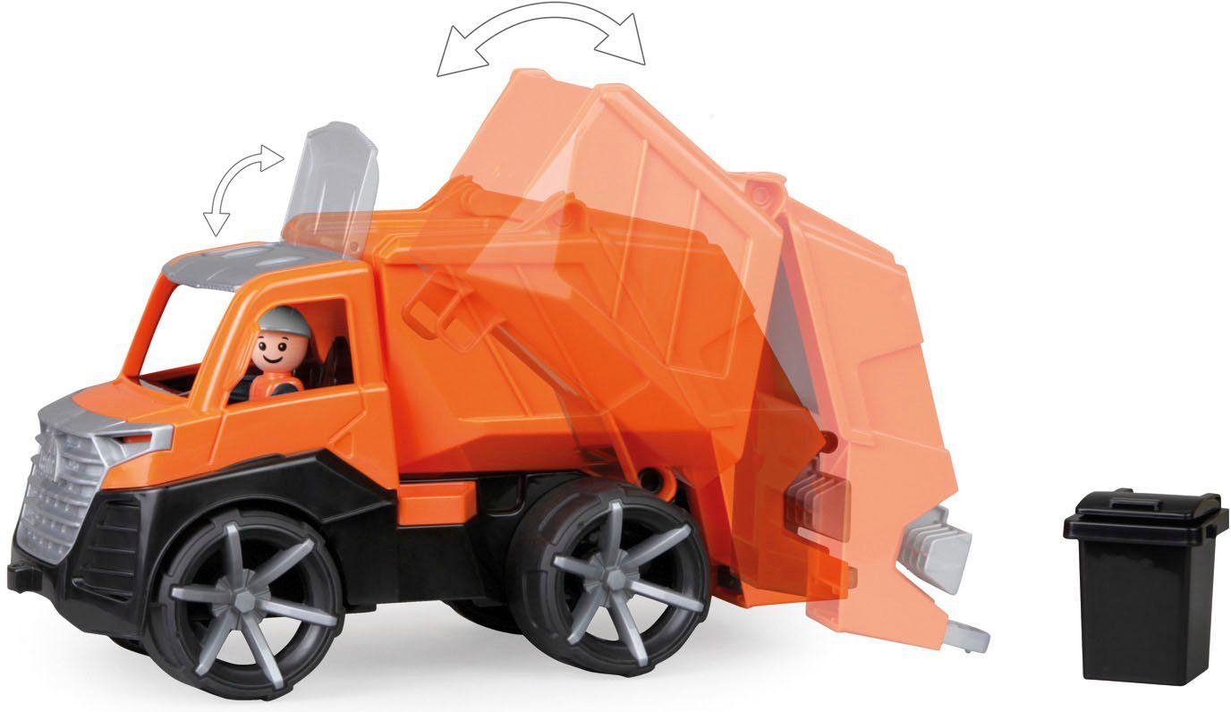 Lena® Spielzeug-Müllwagen TRUXX², inklusive Spielfigur, Made in Europe