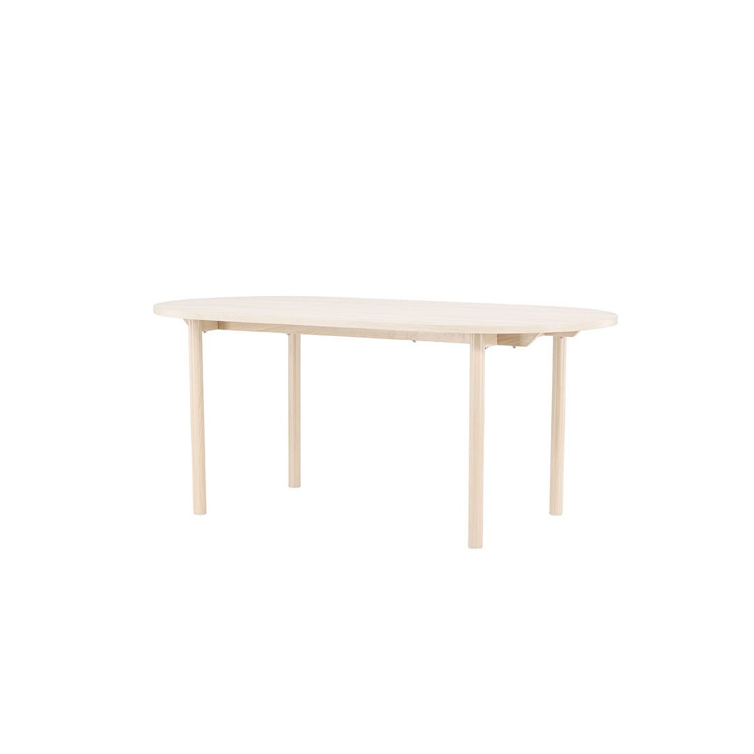Venture Home Esstisch Andy Esstisch oval 90x180 cm whitewash.