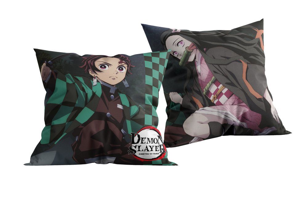 Halantex Dekokissen Demon Slayer Kissen Dekokissen 40 x 40 cm