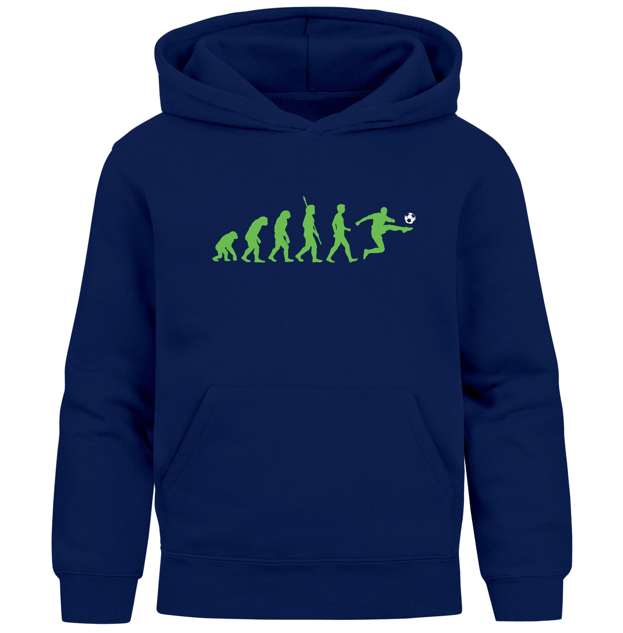 Hoodie Kinder Hoodie Jungen Fußball Geschenk Fußballer Fußballfan Aufdruck