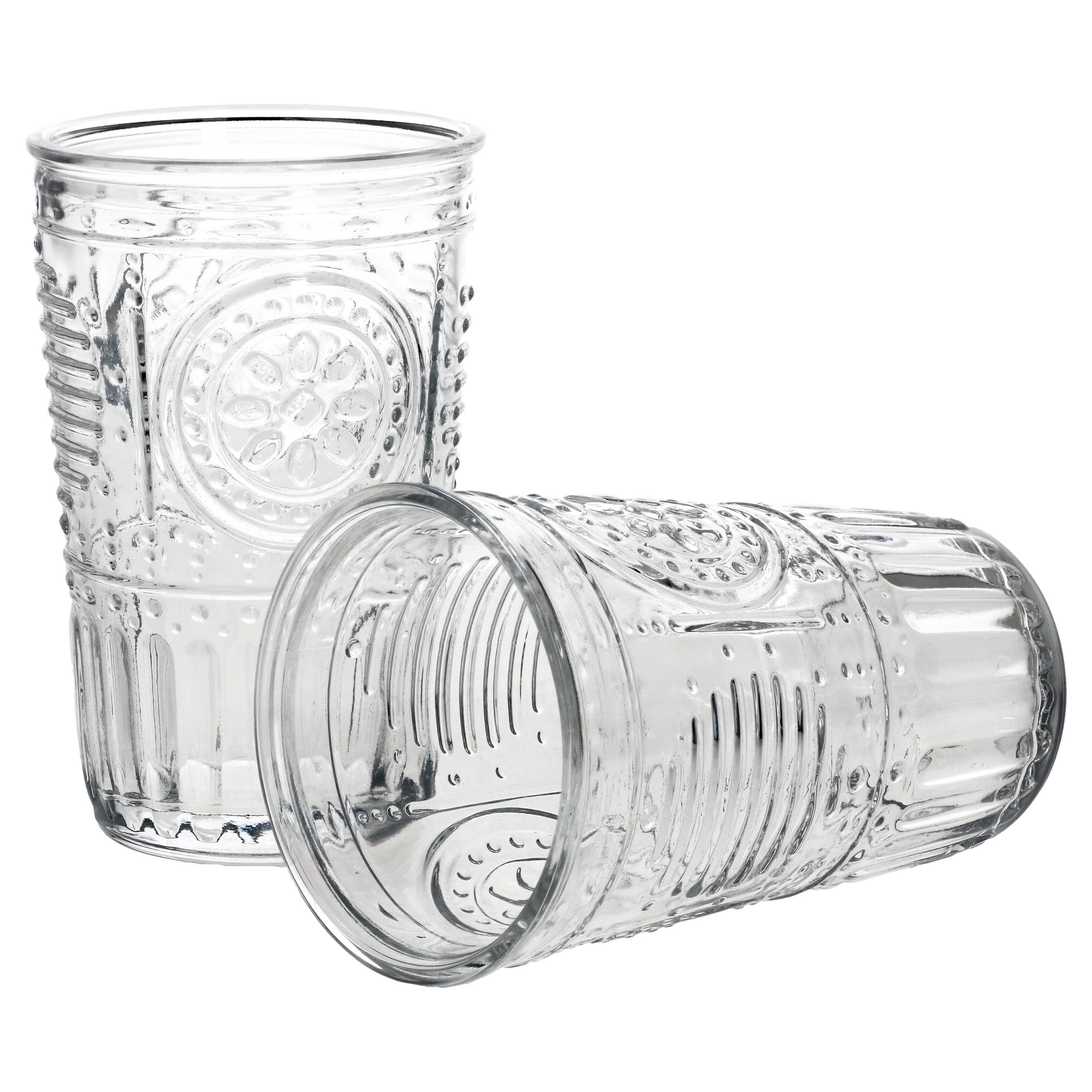 Bormioli Rocco Glas 2er Set Romantic Longdrink-Glas klar 340ml, Glas