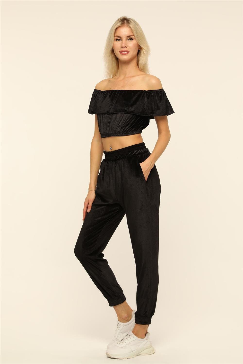 HomeStore Bequeme Jeans Velours-Hosen
