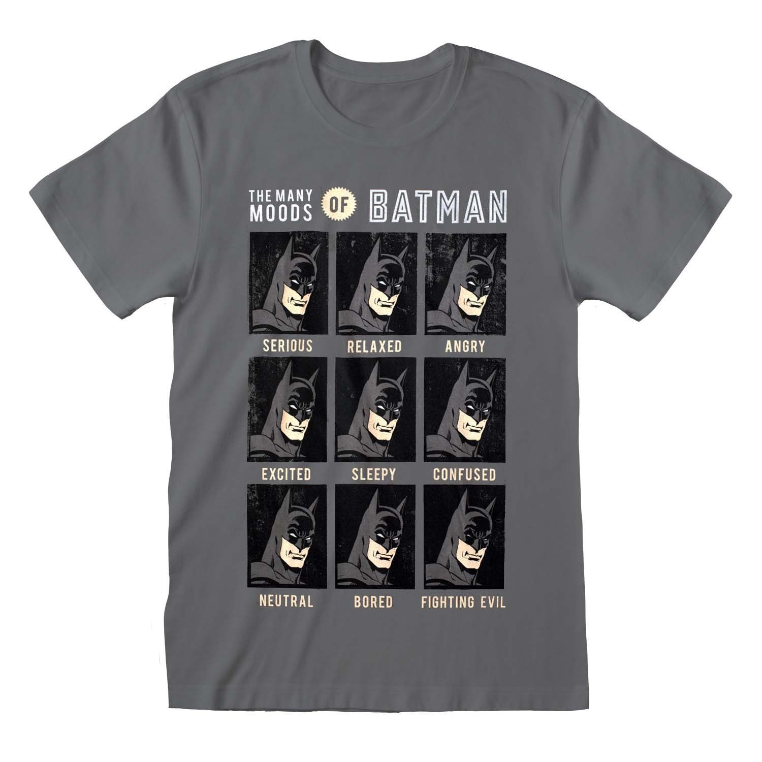 Heroes Inc T-Shirt DC Batman - Emotions Of Batman