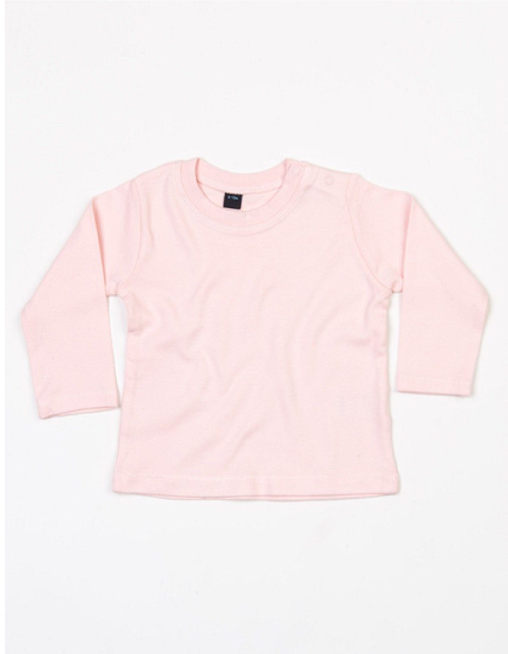 BABYBUGZ Langarmshirt Baby / Kinder Langarmshirt für Mädchen u. Jungen (3 bis 24 Monate) aus Bio-Baumwolle in verschiedenen Farben (1-tlg) im 1er / 2er / 3er Set rosa