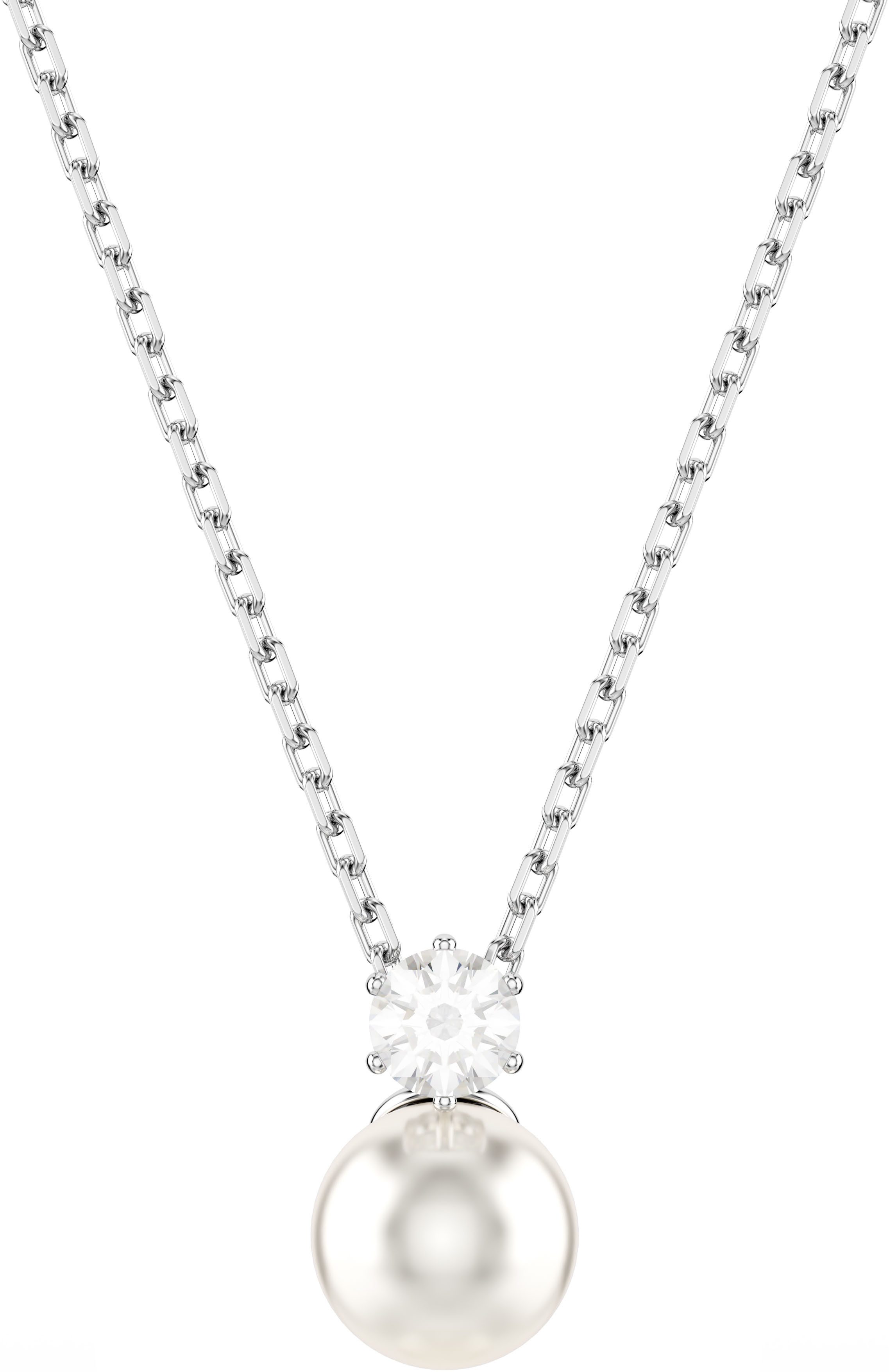 Swarovski Kette mit Anhänger Schmuck Geschenk Halskette Matrix, mit Swarovs günstig online kaufen