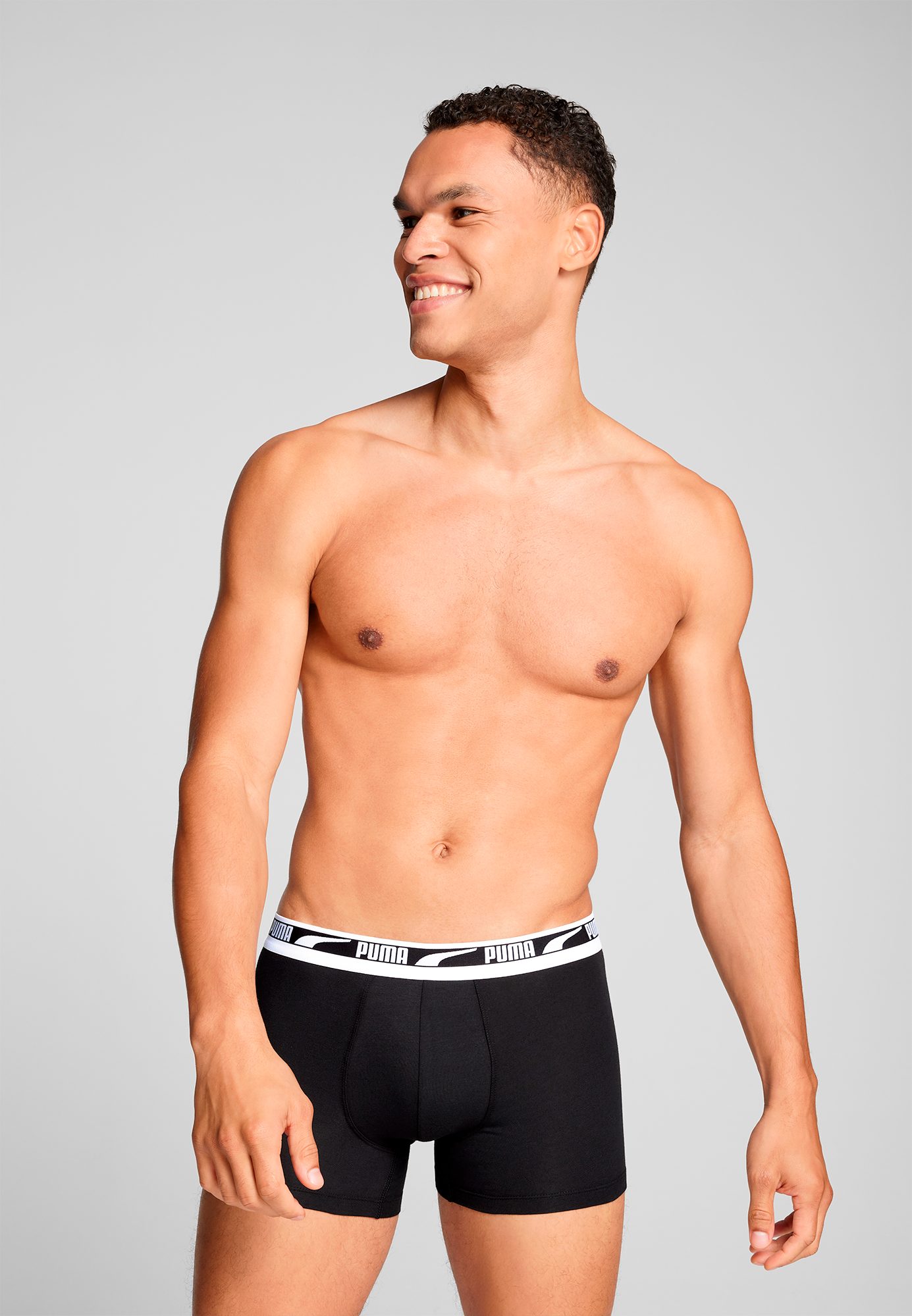 PUMA Boxershorts PUMA MEN EVERYDAY MULTI LOGO BOXERS 2P (2er Pack) Komforta günstig online kaufen