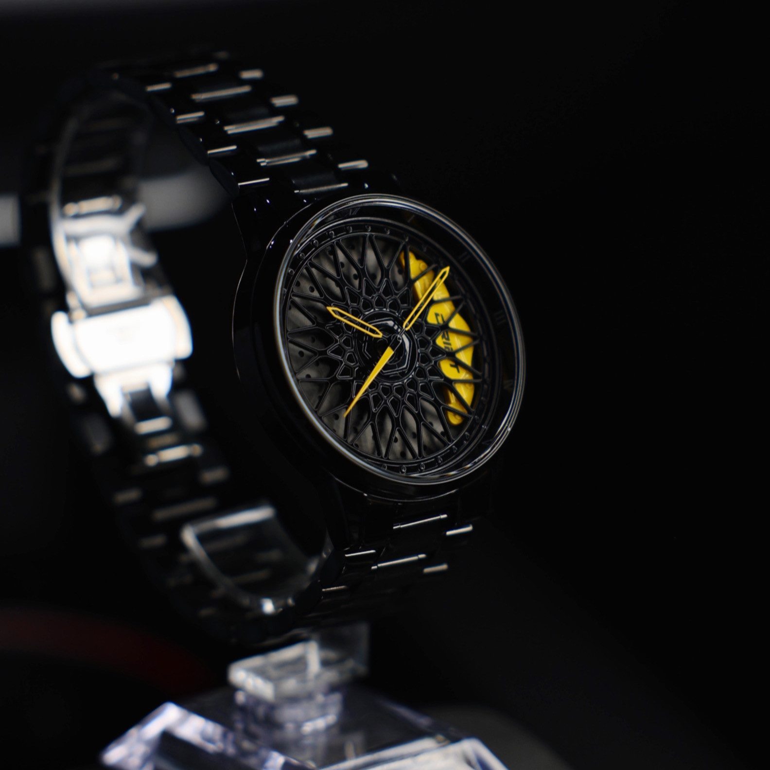 DRIFTELEMENT Quarzuhr Racing Felgenuhr, Dreidimensionales Felgendesign günstig online kaufen