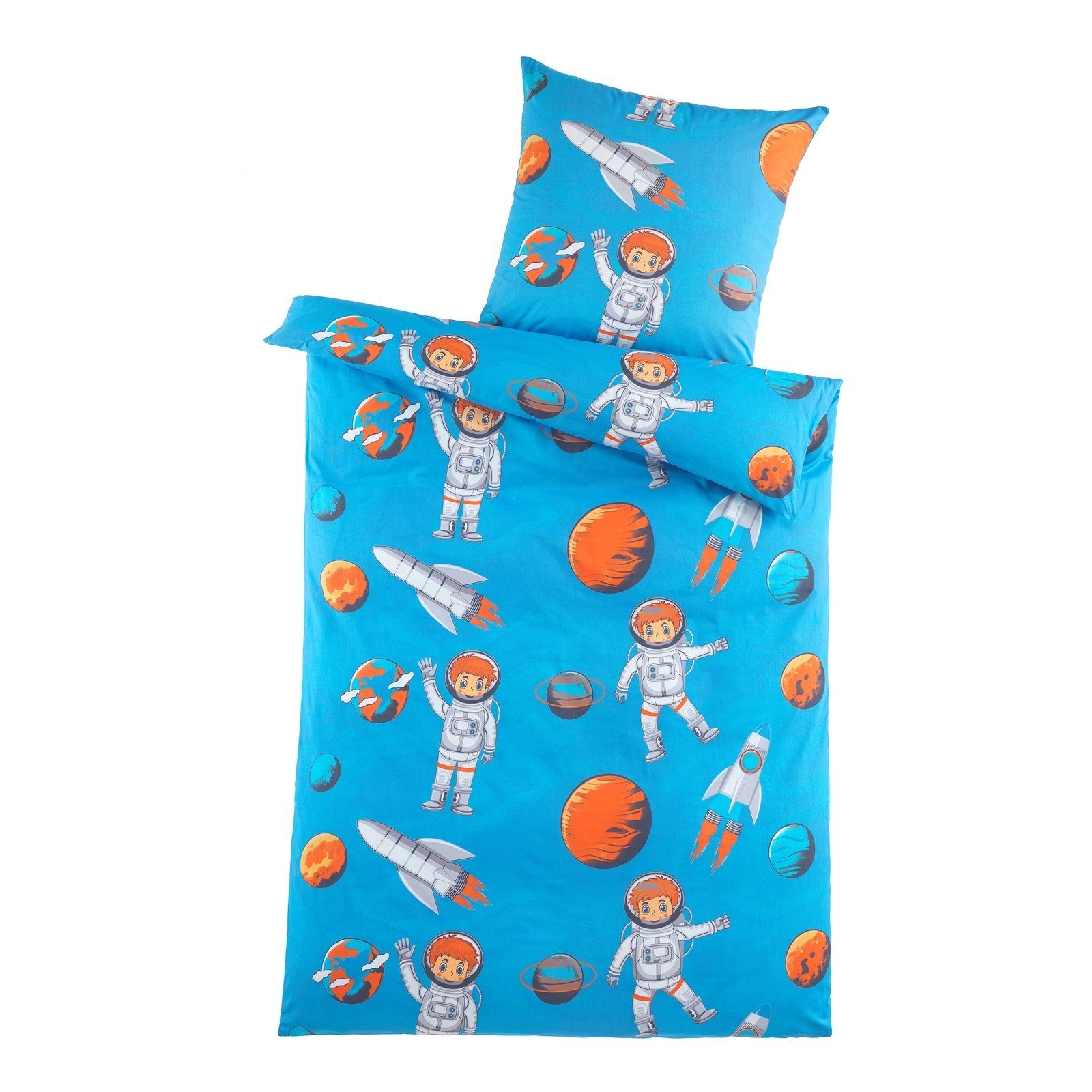 HTI-Living Bettwäsche Mikrofaser Kinder Bettwäsche 2-tlg 80x80 135x200, Pol günstig online kaufen