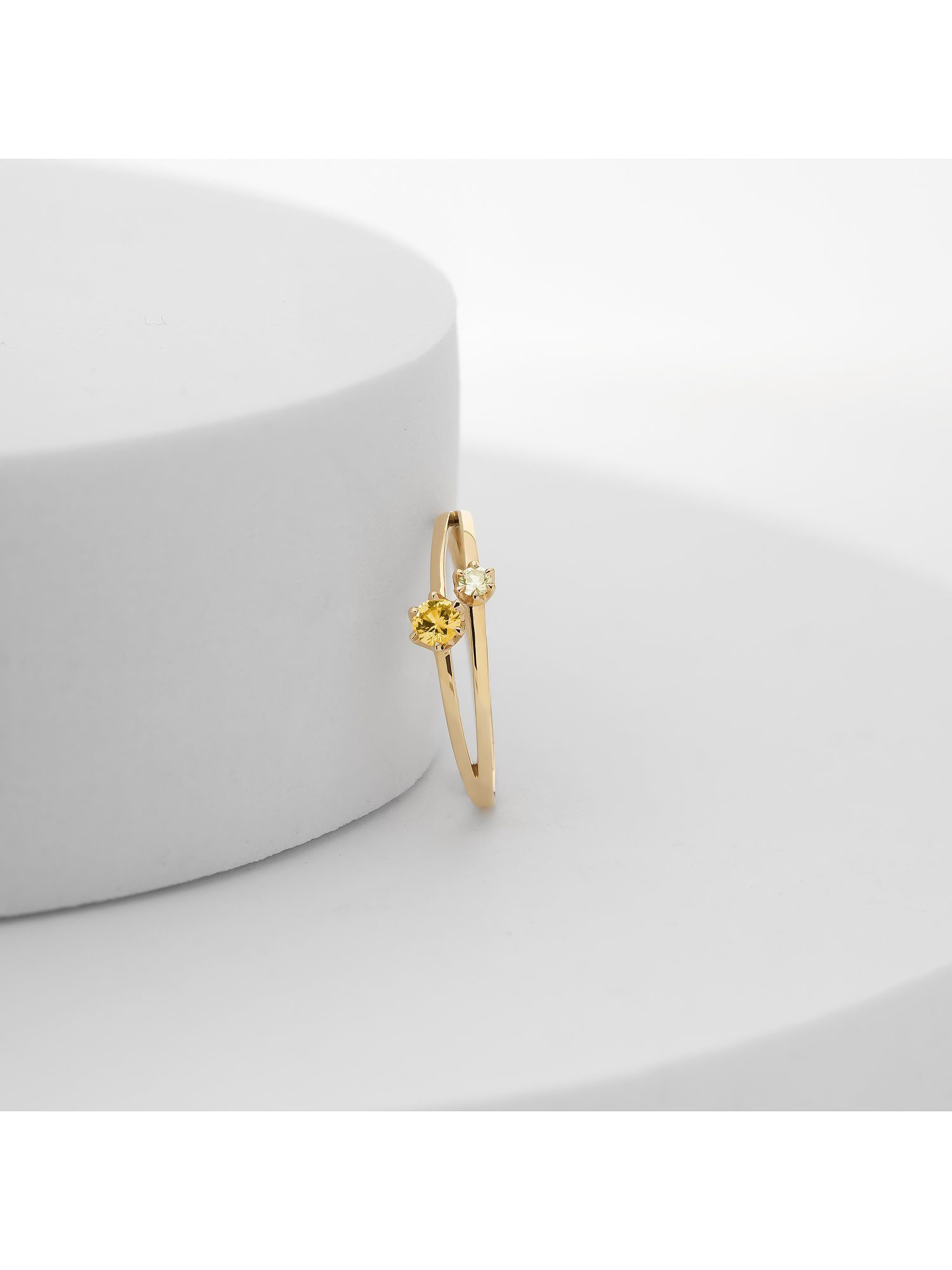 CHRIST Goldring CHRIST Damen-Damenring 1 Saphir günstig online kaufen