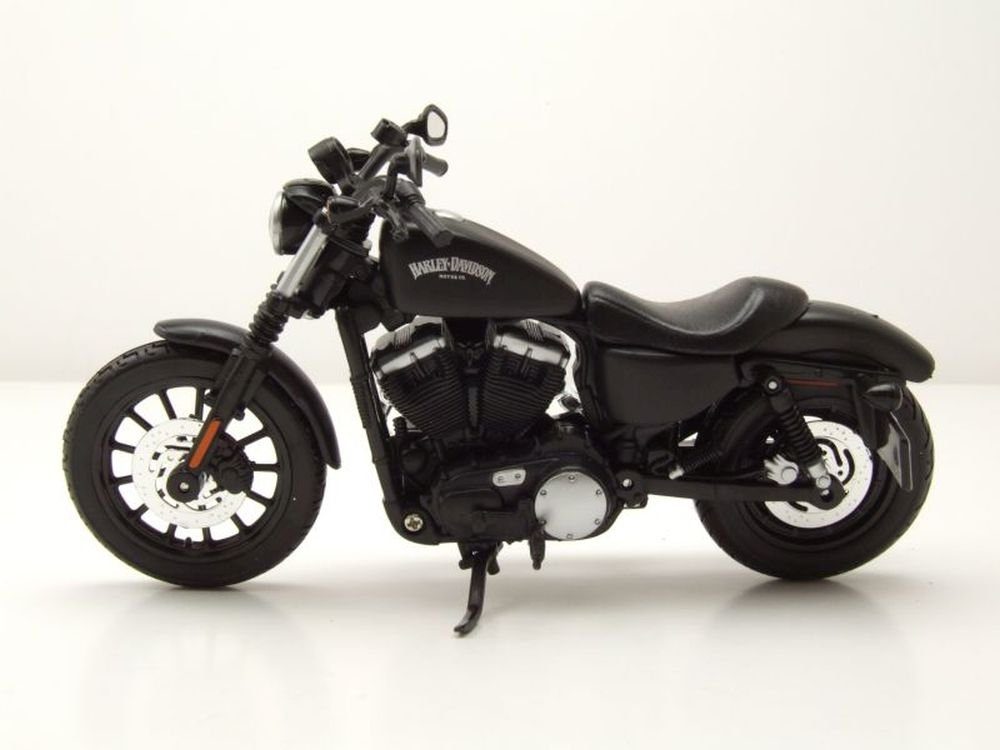 Maisto® Modellmotorrad Harley Davidson Sportster Iron 883 2014 matt schwarz, Maßstab 1:12
