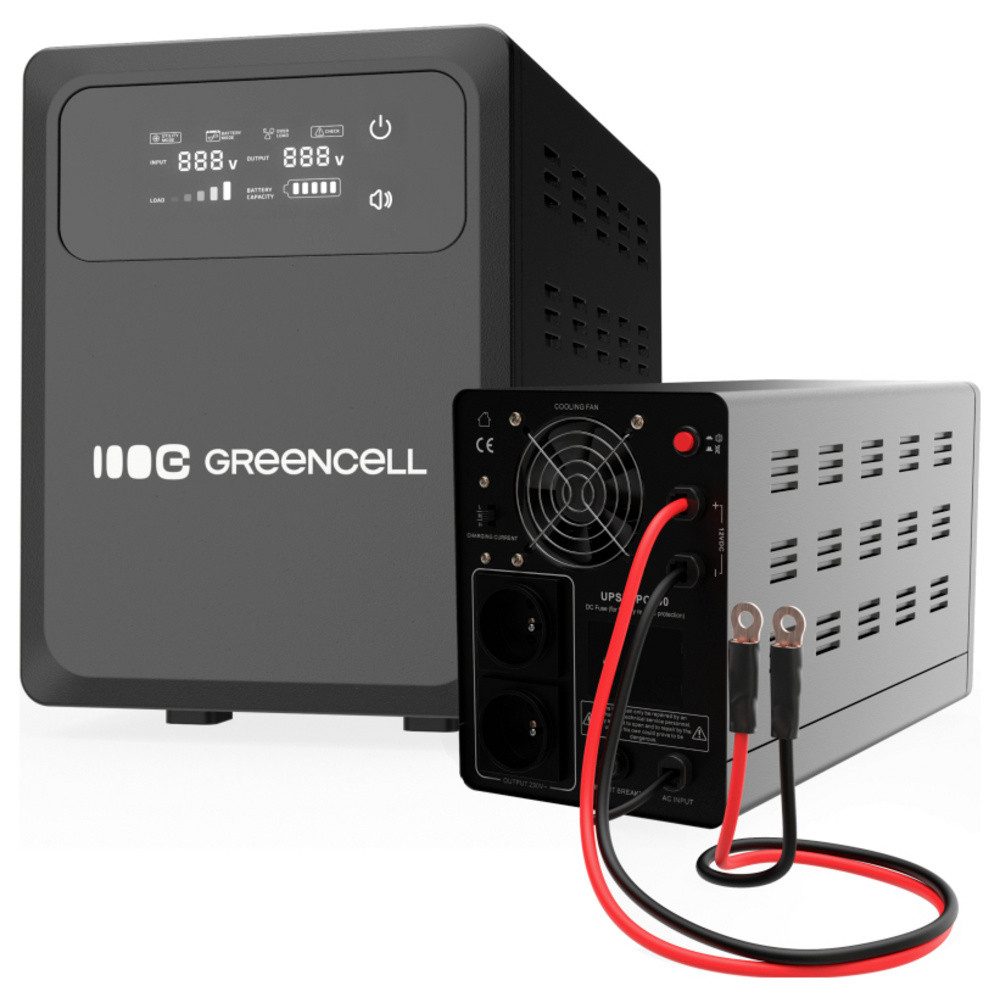 Green Cell USV-Anlage Green Cell UPS USV 800 VA